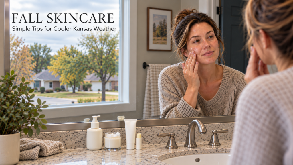 Fall skincare routine in Wichita